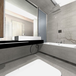 projekt łazienki nowoczesnej